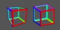 [Orthographic Views of a Cube]