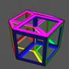 [Orthographic Views of a Hypercube