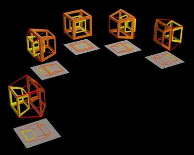 [A Rotation of Cubes]